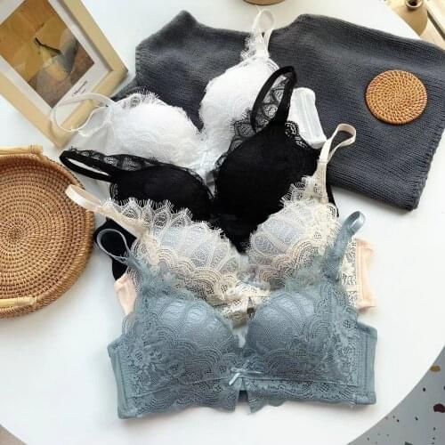 2021Luxurious and noble bras and underpants summer elegant comfortable and breathable non-wire bra set lingerie with briefs