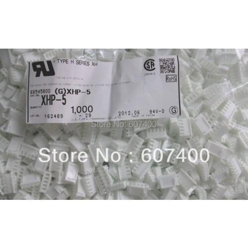 XHP-5 CONN HOUSING 2.5MM 5POS Housings white color JST Connectors terminals housings 100% new and original parts