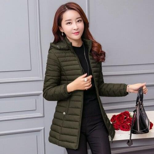2017 AUTUMN WINTER WOMEN PLUS SIZE 5XL JACKET THICK SOLID SLIM PARKA HOODED COTTON LINER COAT JAQUETA FEMININA INVERNO ZL281
