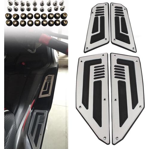 Motorcycle Footboard Steps Foot Pedal Scooter Accessories For YAMAHA TMAX530 TMAX 530 T-MAX 530 2012 2013 2014 2015 2016
