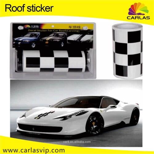 Auto Roof Line Sticker Car Decal Sports Racing Stripes