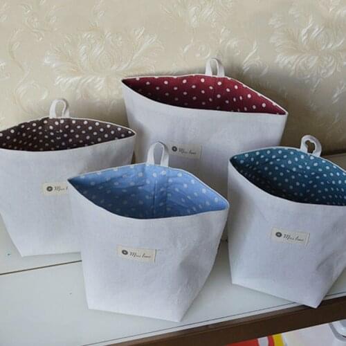 Home Office Shop Organizer Kindergarten Wall Hanging Storage Bag Desktop Sundries Containers Canvas Storage Pocket Bra Organizer