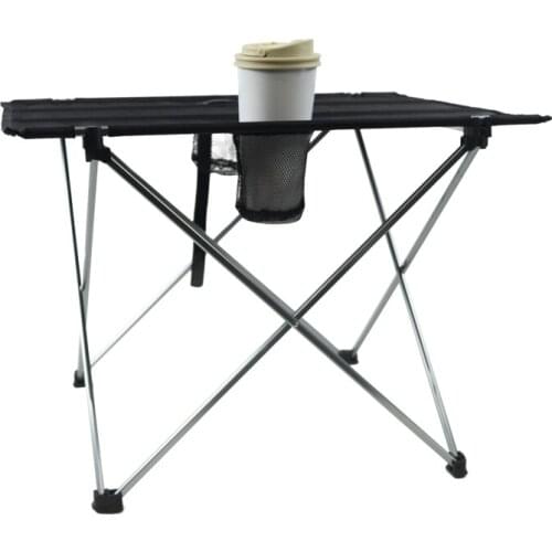 Portable Folding Table Outdoor Camping Home Barbecue Picnic Ultra Light Aluminum Alloy Hiking Table Fishing Folding Table