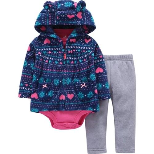 2019 Cotton Full Rushed Direct Selling 3 Oz. Baby Girls Jacket Trousers T-shirt Boy Fashion Girl Dress Suit Boys Tights Cloth