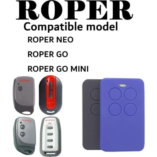 Copy ROPER garage remote Replicator ROPER NEO ROPER GO MINl 433mhz remote control garage gate door for the garage