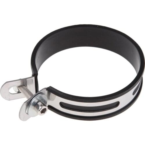 Universal Exhaust Bracket Clamp 4 Inch Pipe Diameter Motorcycle Bike Scooter