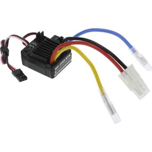 WP-1060-RTR 2-3S 60A Waterproof Brushed ESC w/BEC 5V/2A for 1/10 RC Tamiya Traxxas Redcat HPI RC Car Parts