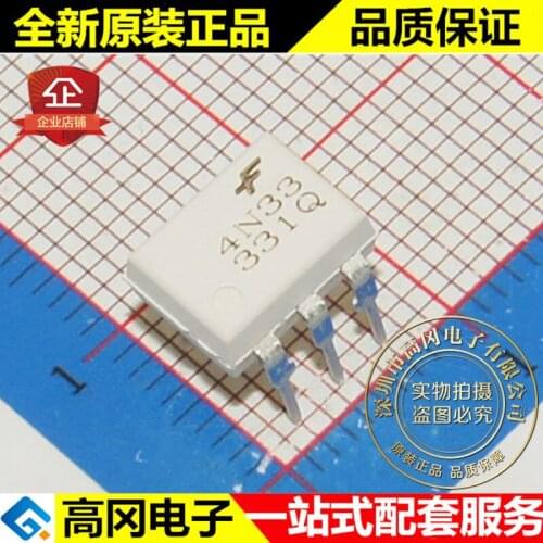 5pieces 4N33M 4N33 DIP6 FAIRCHILD