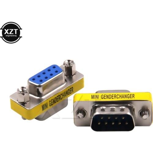 9 Pin RS232 DB9 Male to Female Serial Adapter Cable Connector