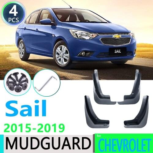For Chevrolet Sail Nuevo 2015 2016 2017 2018 2019 Fender Mudguard Mud Flaps Guard Splash Flap Car Accessories