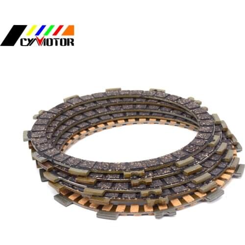 5PCS Motocycle Clutch Friction Plates Disc Set For SUZUKI GZ250 ST250 ST250X TU250 TU250G TU250X TU250GB TU250XS TU250XT VL250