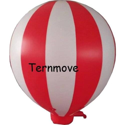 PVC helium balloon 0.18mm PVC giant inflatable advertising floating helium balloon/ inflatable hot air balloon for sale