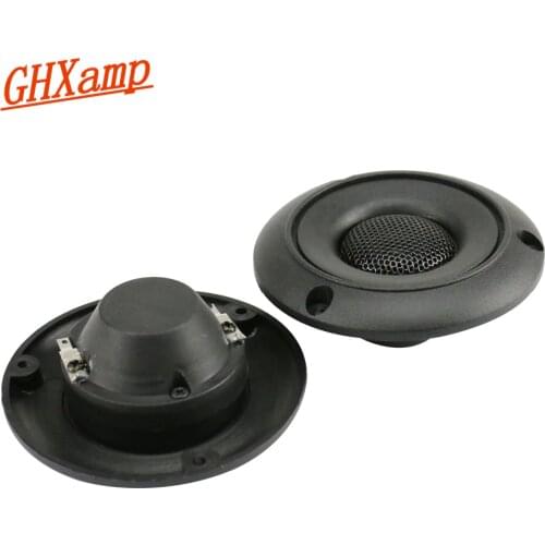 Ghxamp 3 inch Piezoelectric Tweeter Speaker Unit 25W Ceramics Piezo Treble Loudspeaker Horn Buzzer For Active Stage Speaker 2PCS