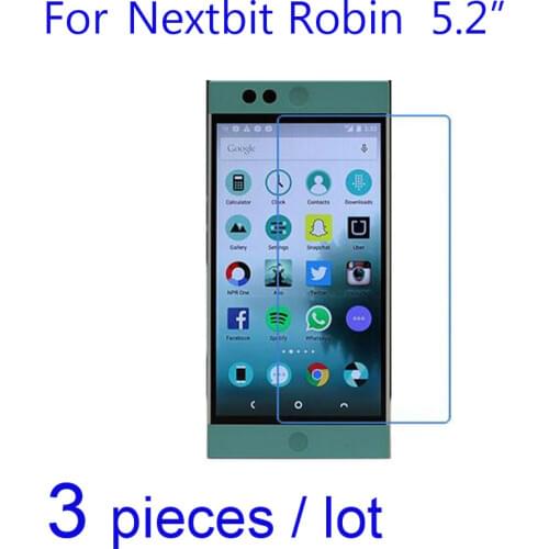 3pcs/lot Glossy Clear/Matte/Nano Explosion-proof Protective Films Screen Protector Guard Covers for Smartphone Nextbit Robin LCD