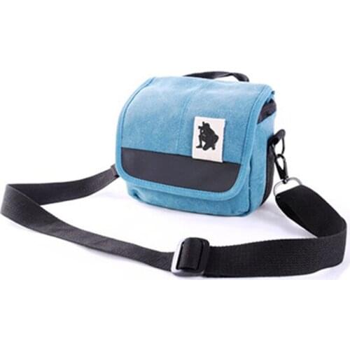 Canvas Camera Shoulder Bag Case For Sony A6300 A6000 A5100 A5000 NEX-6 NEX-7 NEX-3N WX500 HX90 HX80 HX60 HX50 HX30 RX100