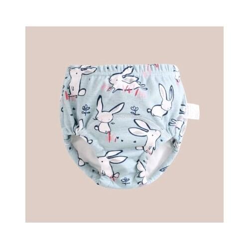 3Pcs Baby Training Cotton Reusable Panties Diapers Children Cloth Nappies Washable Breathable Bamboo Learning Pants Ecological