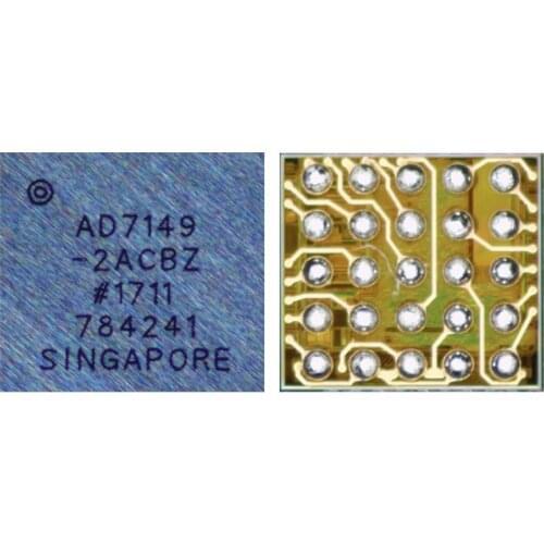 30pcs/Lot Original U10 AD7149 chip IC for iphone 7 7plus 8 8plus plus fingerprint IC on Home button flex