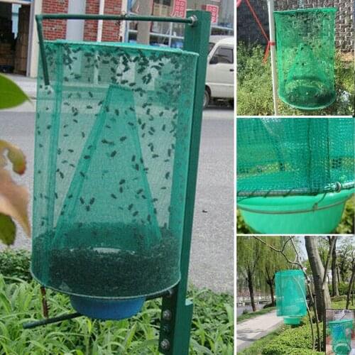 Reusable Kitchen Fly Bug Insect Pest Net Catcher Cage Trap Killer Hanging Bags