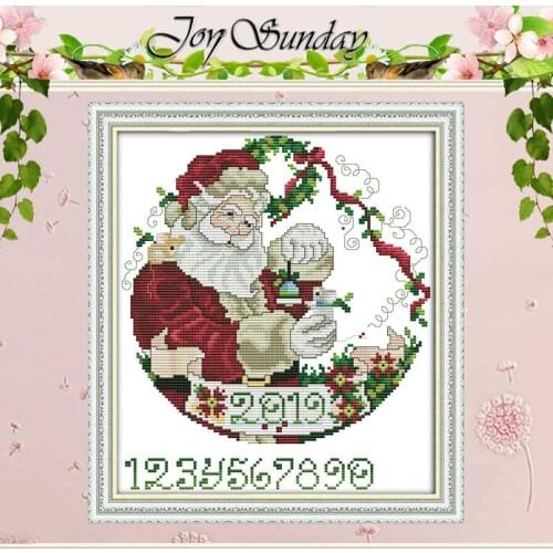 Santa Claus Counted Cross Stitch 11CT 14CT Cross Stitch Set Wholesale DIY Chinese Cross-stitch Kit Embroidery Needlework