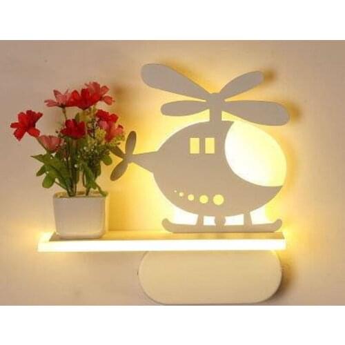 Bedside Art Living Room Wall Lamp Acrylic Simple Modern Creative Lighting Childrens Room Decoration Led Wall Light