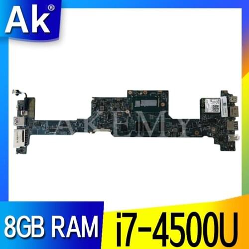 NBMBK11007 48.4LZ02.011 Main Board For Acer aspire S7-392 Laptop Motherboard MB-12302-1 I7 4500U CPU 8GB Ram