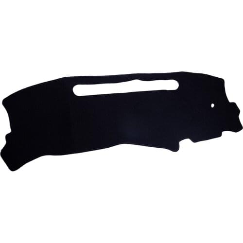 Non-Slip Dashboard Carpet Dash Mat Sun Shade Pad Felt Fabric Black fit for Chevrolet S10 1998 1999 2000 20001 20002 2003 2004