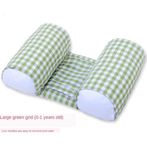 New Baby Pillow Corrected Partial Head 0-1 Years Old Anti-deflection Head Shaped Pillow Baby Cotton Core Pillow Buckwheat Pillow