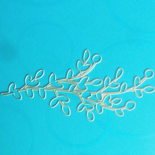 YINISE 1647 LEAVES Metal Cutting Dies For Scrapbooking Stencils DIY Album Cards Decoration Embossing Folder Die Cuts CUT CUTTER