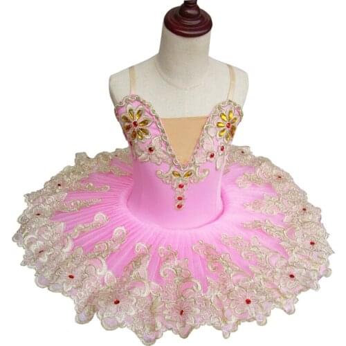 Professional Gymnastics Leotard Sling Ballet Tutu Child Swan Lake Costume White Ballet Dress For Children Tutu Girls Dancewear