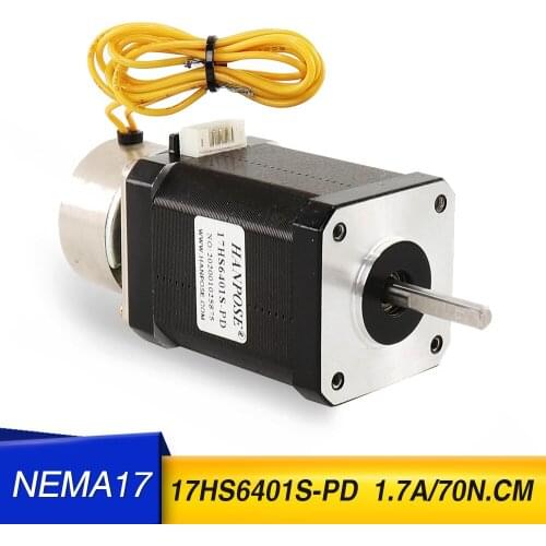 5PCS 17hs6401 with brake1.7A large torque 60mm with band brake motor 42 stepper motor for engraving machine motor