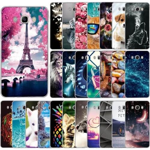 Silicone Phone Case For Samsung Galaxy J7 2016 Cases J710 J710F Cover For Samsung J7 2016 Coque Etui Bumper 360 Full Protective