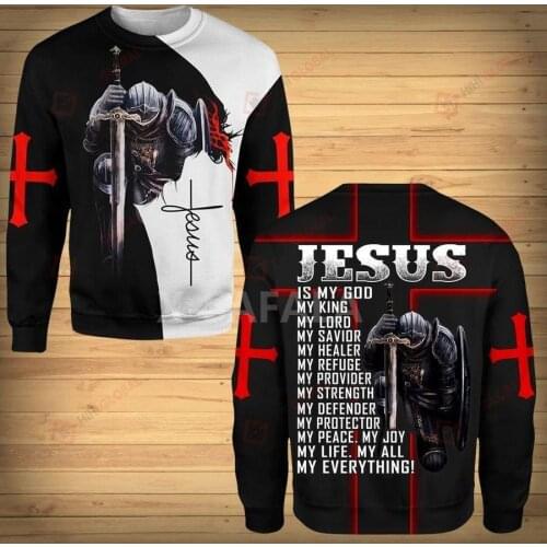 Jesus is my king loard life 3D All Print Plus Hoodie Man Women Harajuku Outwear Zipper Pullover Sweatshirt Casual Unisex Jacket