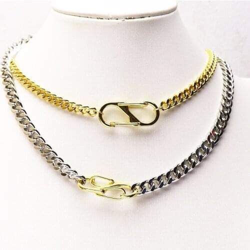 10 Strand Punk jewelry necklace Hip Pop jewelry accessories for women necklace for women New design 2020 50168