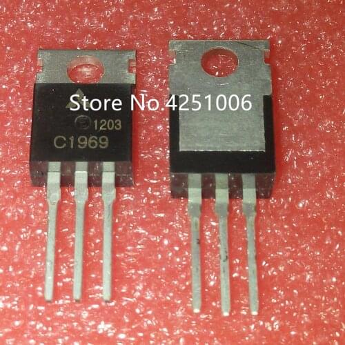 10 Pieces 2SC1969 C1969 TO-220 NPN