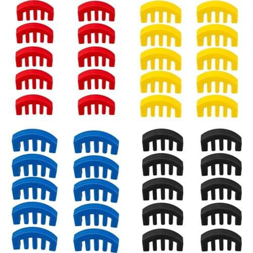 10Pcs Violin Mute Sourdine Kit Violin Mute Silencer Quiet for Violin Players