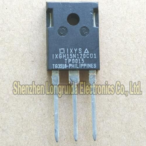 10PCS IXGH15N120CD1 IXGH15N120 TO-247 MOSFET TRANSISTOR 15A 1200V