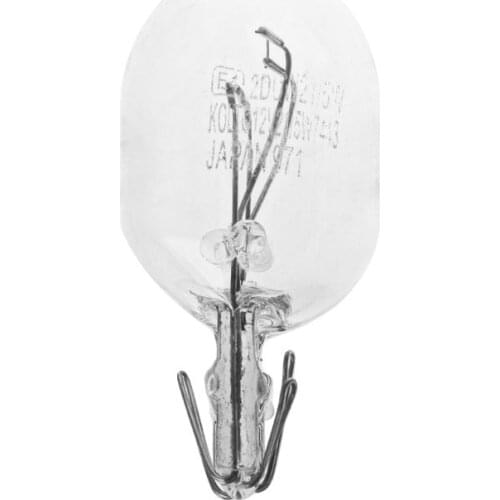 2020 10Pcs T5 W5W White Color 1.2W 194 501 Halogen Bulb Side Wedges Car Light Source Instrument Lamp