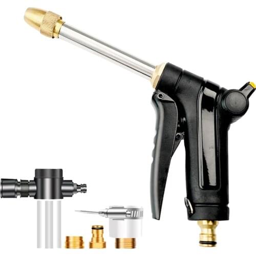2021The New Garden Water Gun Hose Nozzle Household Car Washing Yard Water Sprayer Pipe Tube Nozzle High Pressure Sprinkle Tools