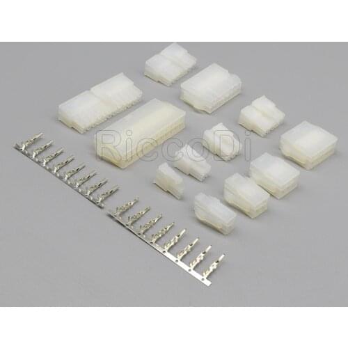 30Sets 4.2mm Pitch 2x2/3/4/5/6/7/8/9/10/11/12Pin Terminal/Housing/Pin Header Wire Connector Adaptor 5557 5559 Kits