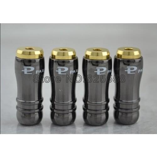 8 x PALICCS Gold Plated 3.5mm Stereo Plug Famale adapter Connector for Headphone Cable