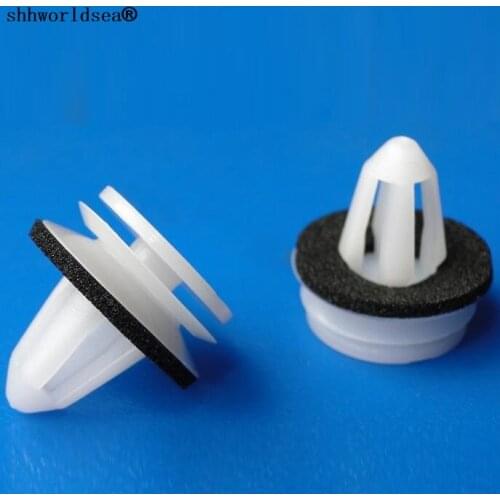 Shhworldsea auto clip fastener for Door plank of machine cover card buckle for JETTA