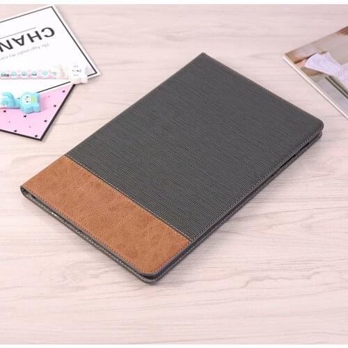 For Samsung Galaxy Tab A 10.5" Case SM-T590 T595 Flip Woven design PU Leather Tablet Protective Shell Stand Cover Funda capa+pen