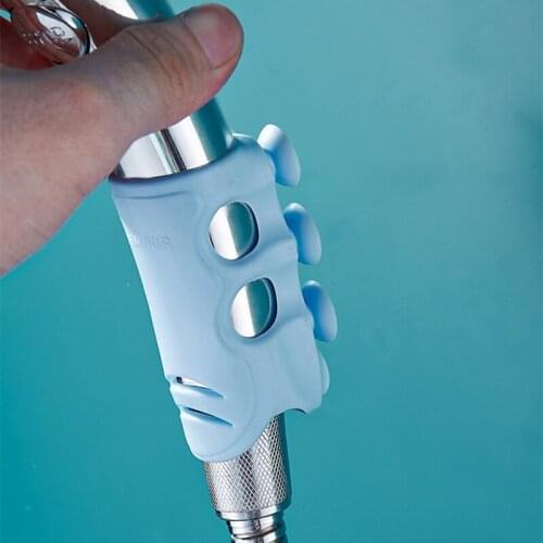 Shower Head Holder suction cup Reusable Durable Removable Silicone Shower Handheld Bathroom Tool Wall Rack Stand