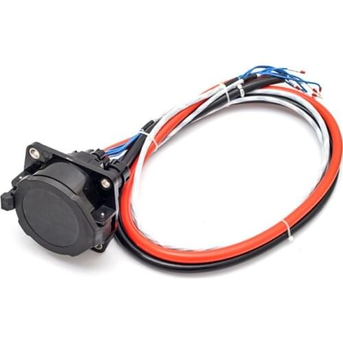 KHONS ev DC charger connector evse charging ccs combo cables63A/125A/200A CHAdeMo inlet socket