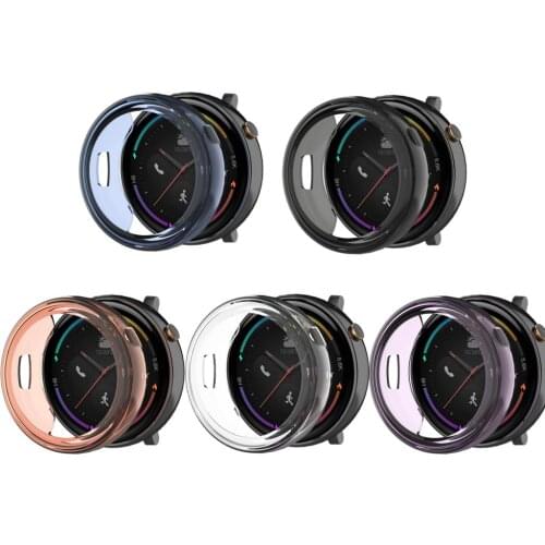 TPU Soft Edge Protector Case Shell Smartwatch Frame For Amazfit Nexo A1903 Sport Smart Watch Protective Bumper Cover Accessories