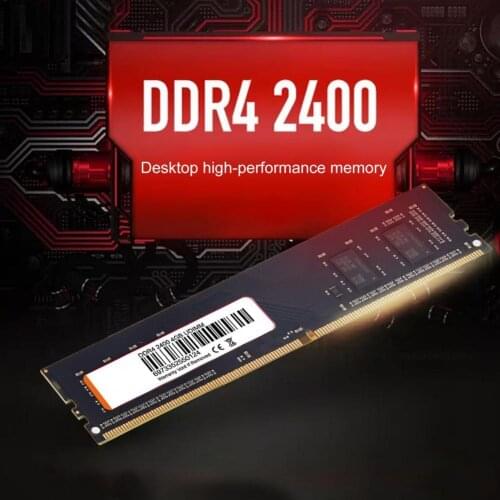 New DDR4 4GB 2400MHz 1.2V PC4-2400 288 Pin Memory Module RAM for Desktop