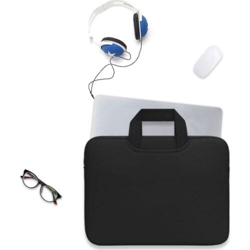 Portable Notebook Handbag 11" 13" 14" 15" Laptop Bag Sleeve Case Protector Multi-Pocket Bag Dell HP Macbook Xiaomi