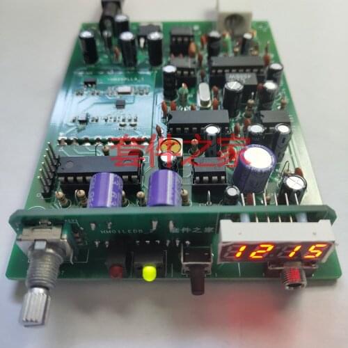 Latest Upgrade Version R80 Aviation Band PLL Receiver Double Frequency Conversion Aviation Radio Aircraft Tower Call DIY Kit