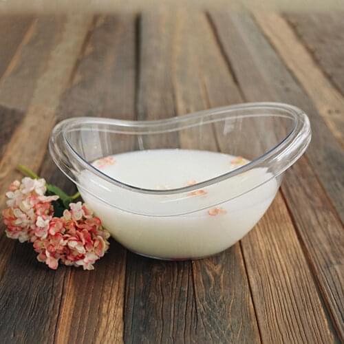 Newborn Photo Props Cute Mini Milk Bath Tub Infant Baby Photo Shoot Furniture Boy Girl Also Wine Party Tub
