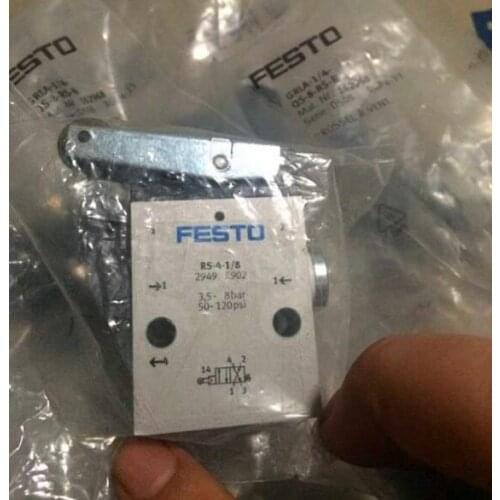 RS-4-1/8 2949 pneumatic components air tool FESTO roller leverage mechanical valve